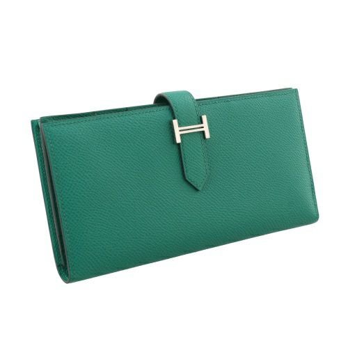 エルメス ベアンスフレ ヴェールジェイド ヴォーエプソン シルバー金具