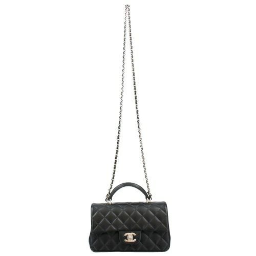 シャネル ハンドバッグ レディース ブラック CHANEL AS2431 B06660 94305