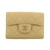 シャネル 三つ折り財布 レディース イエロー CHANEL AP0230 B10583 NQ387