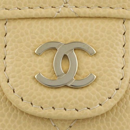 シャネル 三つ折り財布 レディース イエロー CHANEL AP0230 B10583