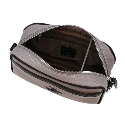 ビバリーヒルズ ポロクラブ ショルダーバッグ レディース グレー BEVERLY HILLS POLO CLUB BH1009N GR/BK/BK