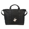 ビバリーヒルズ ポロクラブ トートバッグ レディース ブラック BEVERLY HILLS POLO CLUB BHC008 ブラック/アイボリー