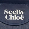 シーバイクロエ トートバッグ レディース レティシア LAETIZIA ブルー SEE BY CHLOE CHS22USB63B05 49Q Royal Navy