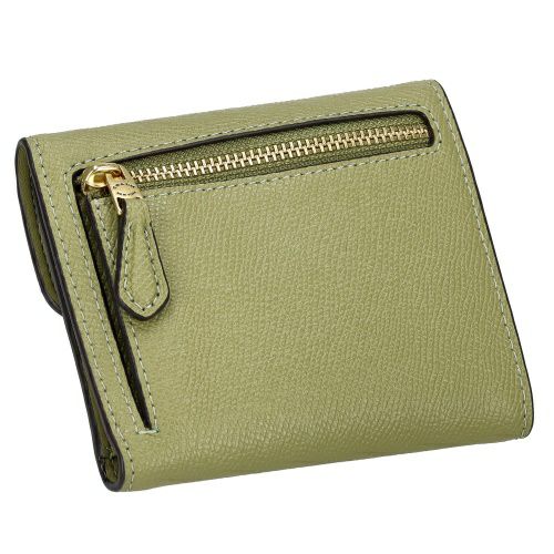 コーチ 二つ折り財布 レディース ウィン スモール ウォレット グリーン