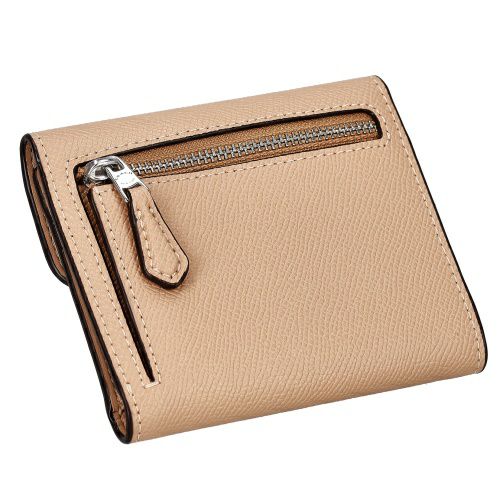 コーチ 二つ折り財布 レディース ウィン スモール ウォレット ベージュ