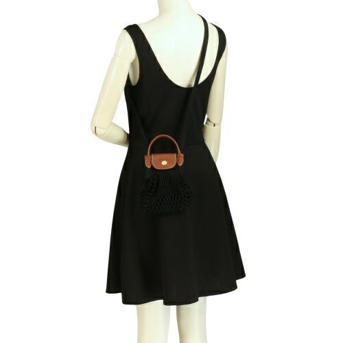 ロンシャン ショルダーバッグ レディース ル プリアージュ フィレ XS ブラック LONGCHAMP 10139 HVH 001 BLACK