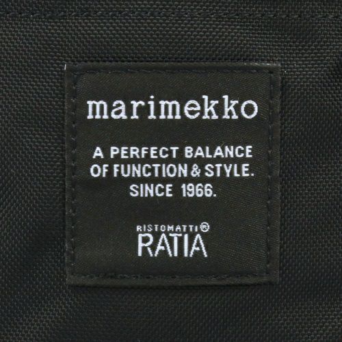 マリメッコ ショルダーバッグ レディース ローディ キャッシュアンドキャリー ブラック marimekko 092517 999 BLACK