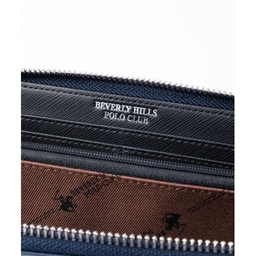 ビバリーヒルズポロクラブ 長財布 メンズ BEVERLY HILLS POLO CLUB BHG-M1001 ネイビー ブラック