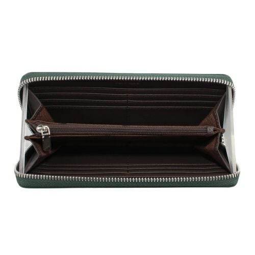 ビバリーヒルズポロクラブ 長財布 メンズ BEVERLY HILLS POLO CLUB BHG-M1001 グリーン ダークブラウン