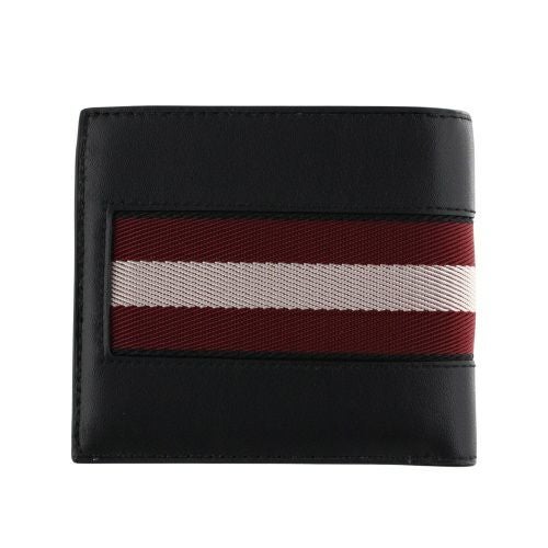バリー 二つ折り財布 メンズ BALEN ブラック BALLY 6302798 ブラック レッド