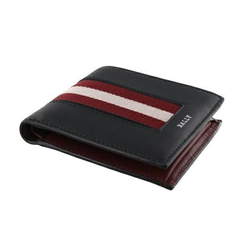バリー 二つ折り財布 メンズ BALEN ブラック BALLY 6302798 ブラック