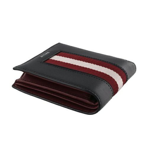 バリー 二つ折り財布 メンズ BALEN ブラック BALLY 6302798 ブラック