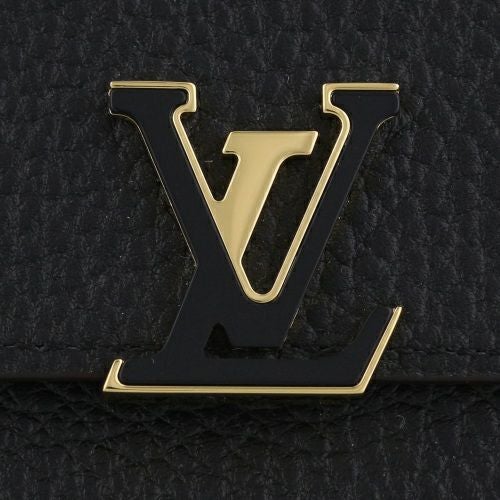 ルイヴィトン 三つ折り財布 ポルトフォイユ・カプシーヌコンパクト ブラック LOUIS VUITTON M62157 ノワール