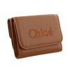 クロエ 三つ折り財布 レディース CHLOE SENSE SM ブラウン CHLOE CHC23AP874 I10 247 CARAMEL