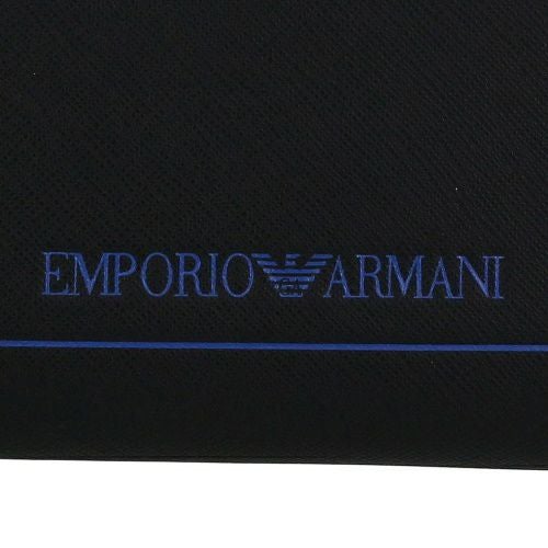 エンポリオアルマーニ 長財布 メンズ ブラック EMPORIO ARMANI YEME49