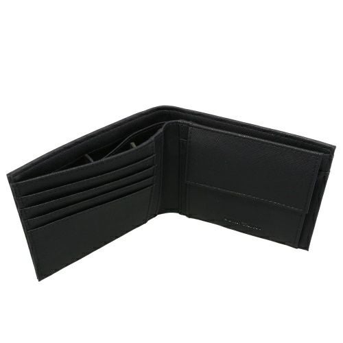 エンポリオアルマーニ 二つ折り財布 メンズ ブラック EMPORIO ARMANI Y4R165 Y731E 80001