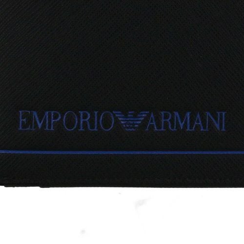 エンポリオ　アルマーニ エンポリオアルマーニ 二つ折り財布 メンズ ブラック EMPORIO ARMANI