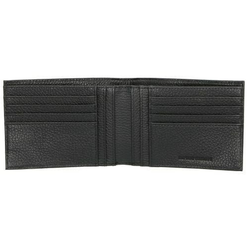エンポリオアルマーニ 二つ折り財布 メンズ ブラック EMPORIO ARMANI Y4R166 Y068E 80001