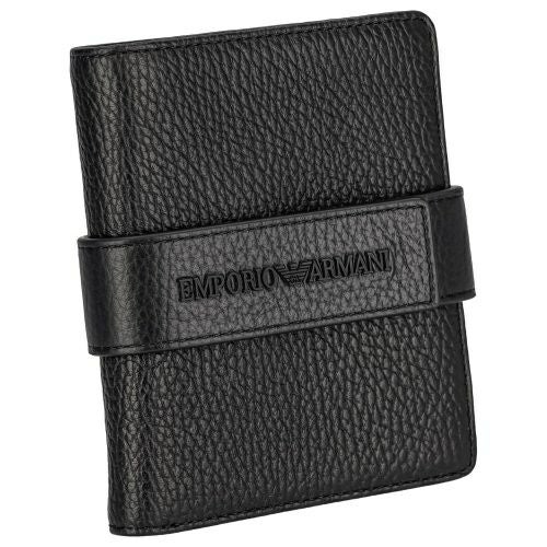 エンポリオアルマーニ カードケース メンズ ブラック EMPORIO ARMANI