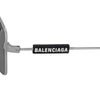 バレンシアガ サングラス メンズ スクエア型 シルバー BALENCIAGA BB0116SA 004
