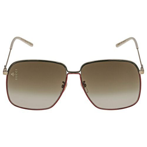 グッチ サングラス レディース バタフライ イエロー GUCCI GG0394S 003