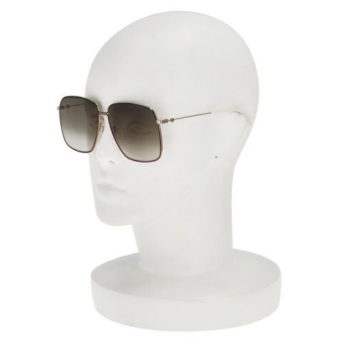 グッチ サングラス レディース バタフライ イエロー GUCCI GG0394S 003