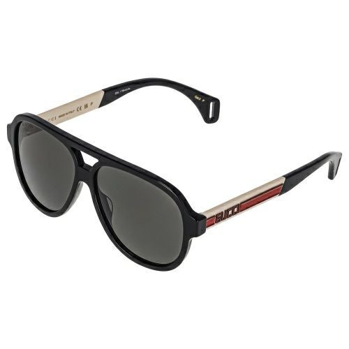 グッチ サングラス メンズ ティアドロップ型 ブラック GUCCI GG0463S