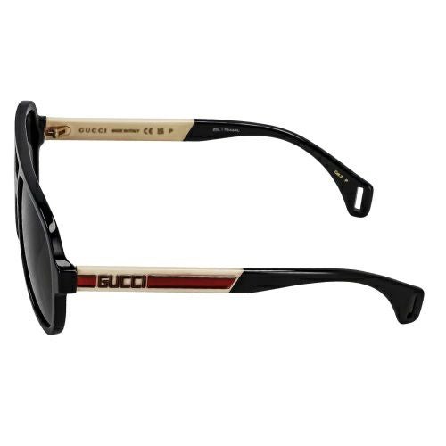 グッチ サングラス メンズ ティアドロップ型 ブラック GUCCI GG0463S