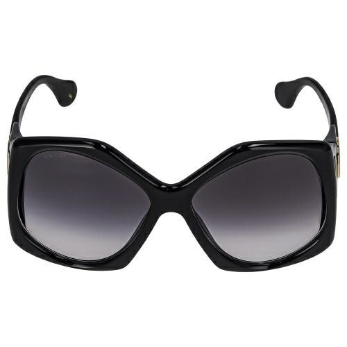 グッチ サングラス レディース バタフライ型 ブラック GUCCI GG0875S