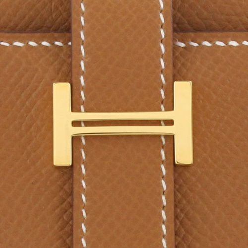 HERMES ベアンコンビネ　ゴールド エルメス 財布 ベアン 三つ折り HERMES ベアン コンビネ ゴールド