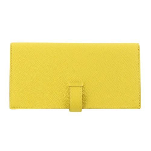 エルメス ベアンスフレ ジョーヌナプル ヴォーエプソン ゴールド金具 B刻印 HERMES Bearn Soufflet