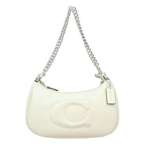 コーチ アウトレット ショルダーバッグ レディース テリ シグネチャー ホワイト COACH OUTLET CJ608 SV HA チョーク
