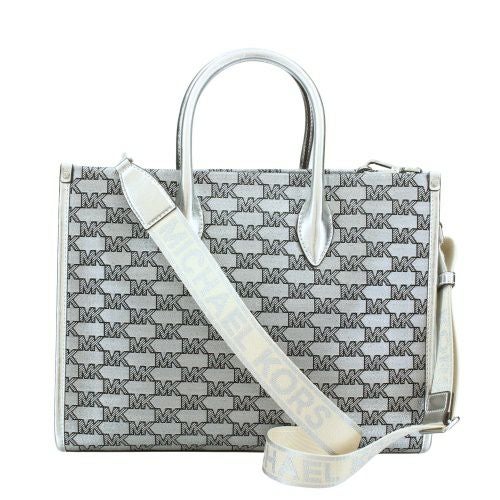 マイケルコース トートバッグ レディース シルバー MICHAEL KORS 35H3S7ZT2J SILVER
