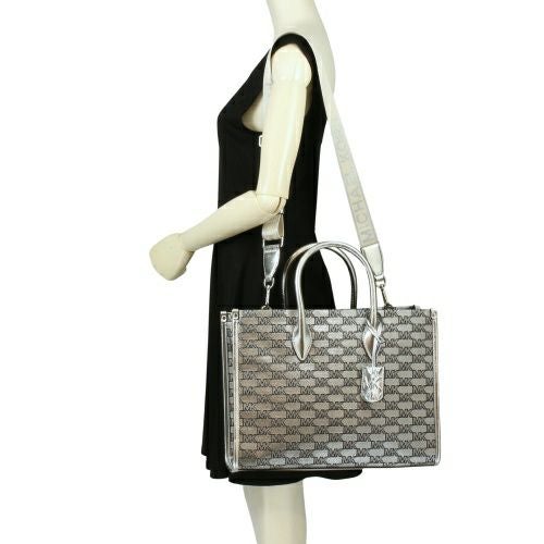 マイケルコース トートバッグ レディース シルバー MICHAEL KORS 35H3S7ZT2J SILVER