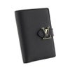 ルイヴィトン 二つ折り財布 LV ヴェルティカル ウォレット コンパクト ブラック LOUIS VUITTON M81561 ノワール