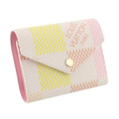 ルイヴィトン 三つ折り財布 ダミエ ポルトフォイユ・ヴィクトリーヌ