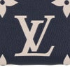ルイヴィトン コインケース モノグラム アンプラント ジッピー・コイン パース ネイビー LOUIS VUITTON M83606 ネイビー ブルー クレーム