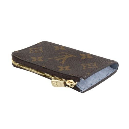 ルイヴィトン コインケース モノグラム ポルト クレ・ノア ブラウン LOUIS VUITTON M83612 オランプ ブルー