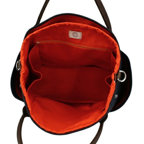 エルメス パンサージュグルーム ブルーネイビー/フュー トワルシェブロン/ブライドルレザー シルバー金具 B刻印 HERMES SAC DE PANSAGE GROOM