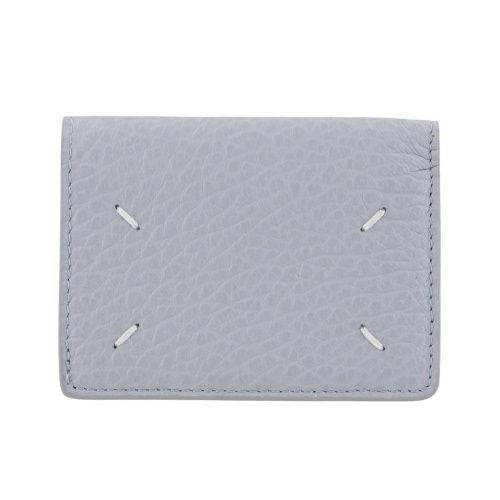 メゾンマルジェラ 三つ折り財布 レディース 4STITCH 4ステッチ ブルー MAISON MARGIELA S36UI0416P4455 T6172 BREEZE