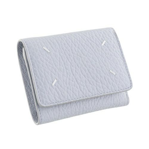 メゾンマルジェラ 三つ折り財布 レディース ブルー MAISON MARGIELA SA3UI0010P4455 T6172 BREEZE