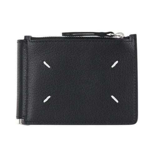 メゾンマルジェラ 二つ折り財布 メンズ ブラック MAISON MARGIELA