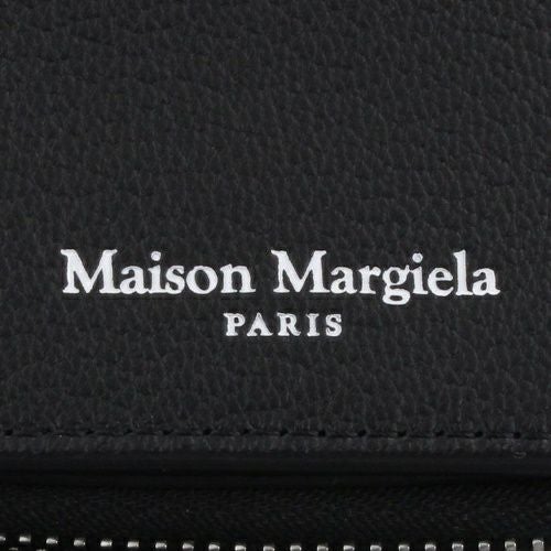 メゾンマルジェラ 二つ折り財布 メンズ ブラック MAISON MARGIELA