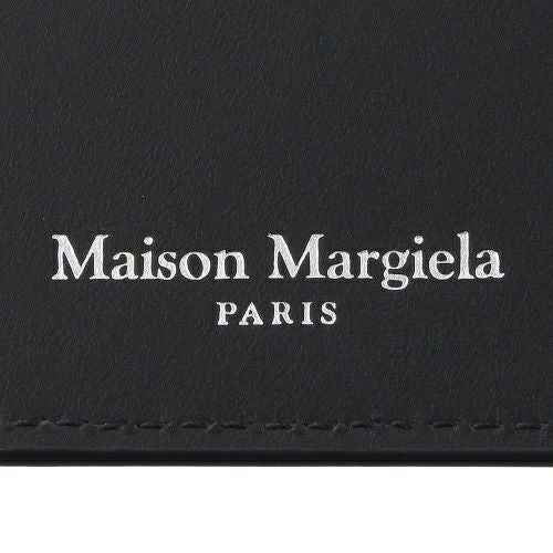 メゾンマルジェラ 二つ折り財布 メンズ ブラック MAISON MARGIELA
