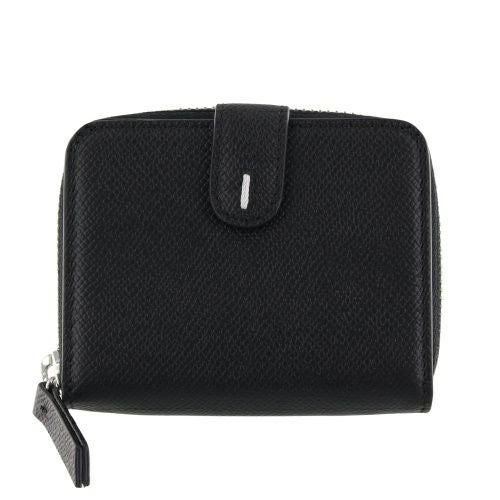 メゾンマルジェラ 二つ折り財布 レディース ブラック MAISON MARGIELA SA3UI0006P4745 T8013 ブラック