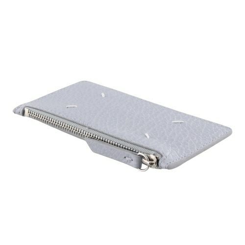 メゾンマルジェラ maison margiela ミニ財布 ケース ブルー Maison Margiela メゾンマルジェラ グレインレザー カード&コイン