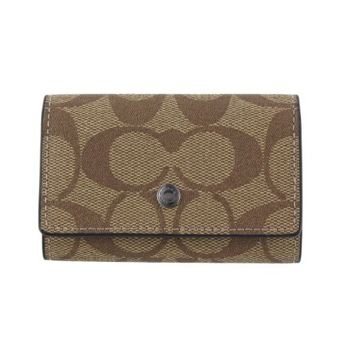コーチ アウトレット キーケース メンズ ブラウン COACH OUTLET 78675