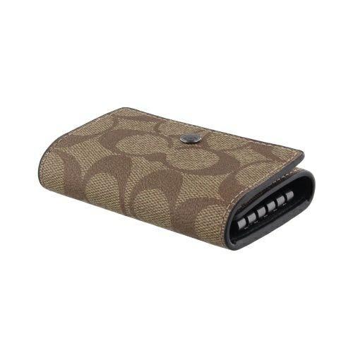 コーチ アウトレット キーケース メンズ ブラウン COACH OUTLET 78675