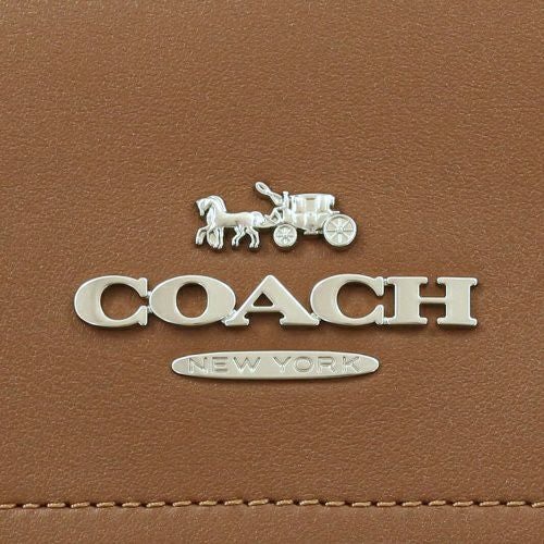 コーチ アウトレット ショルダーバッグ レディース ペース シグネチャー ブラウン COACH OUTLET CR131 SVWQ3 カーキサドル