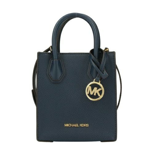 マイケルコース ショルダーバッグ レディース マーサー レザー ショッパー ネイビー MICHAEL KORS 35S1GM9T0L NAVY